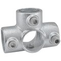 Global Industrial 1-1/4 Size Side Outlet Tee Pipe Fitting 1.72 Fitting I.D. 798736